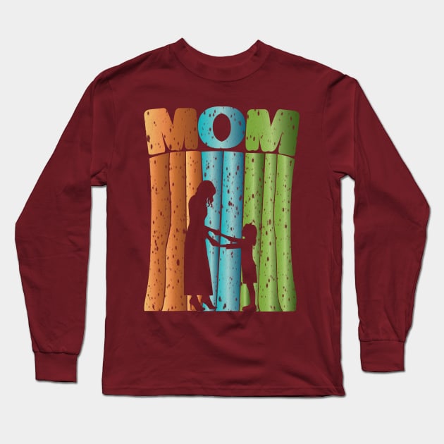 Mothers Day - Mom Mama Mommy Mum Long Sleeve T-Shirt by kartwoork